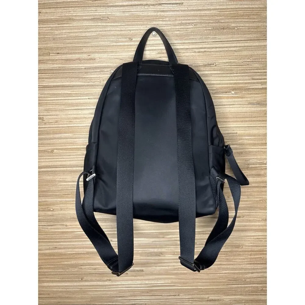 Kate Spade New York Chelsea Large Nylon Backpack Black 15” x 11”